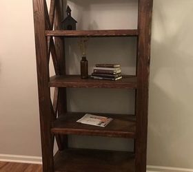 Rustic x online bookshelf