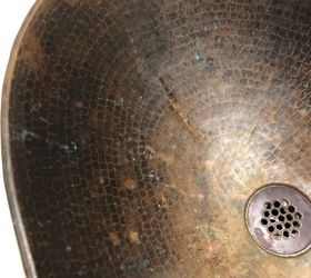 how do i clean a brass sink