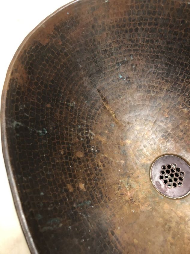 how do i clean a brass sink