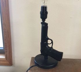 how can i make a shade for this gun lamp