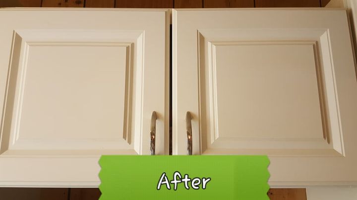 q how to redo kitchen cabinets that are not real wood