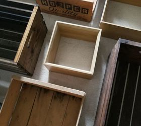 How To Build A Diy Floating Crate Bookshelf Hometalk