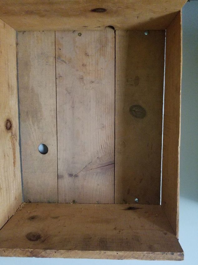 How To Build A Diy Floating Crate Bookshelf Hometalk