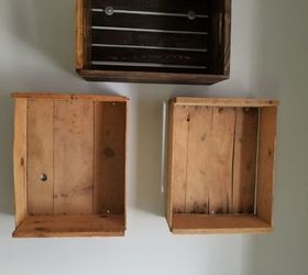 How To Build A Diy Floating Crate Bookshelf Hometalk