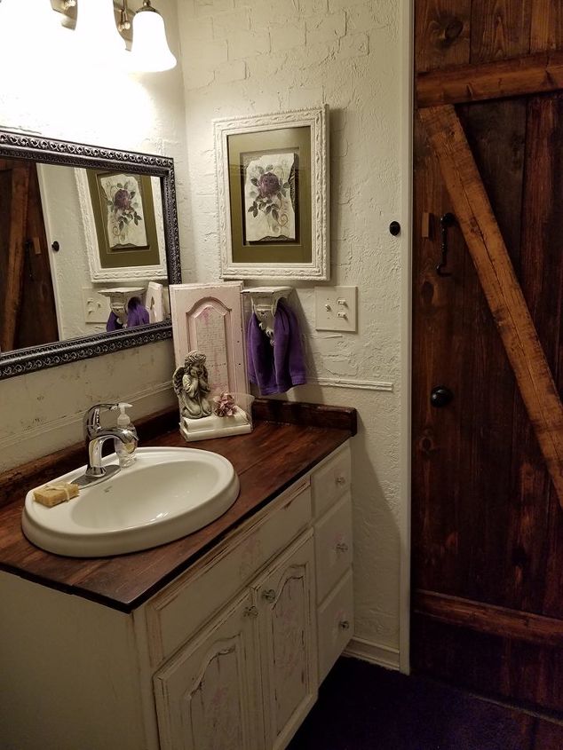 guest bathroom overhaul makeover