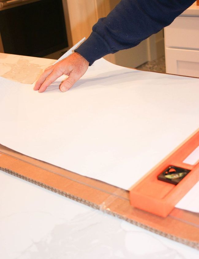 use wallpaper to line your drawers