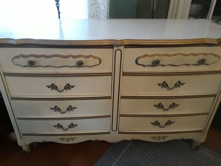 how do i rehab a laminate topped french provincial dresser