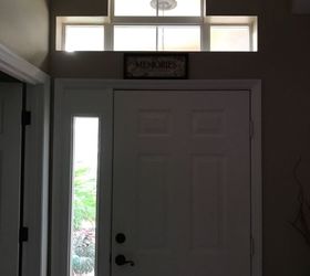 q how to mimic custom glass door inserts in a transom