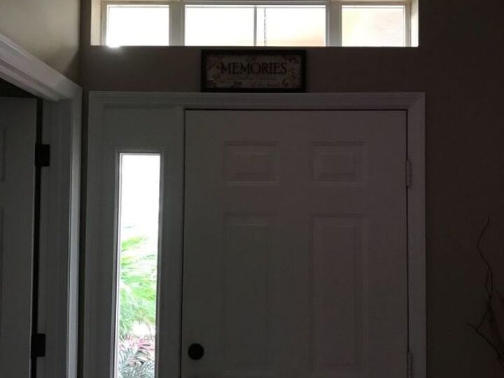 q how to mimic custom glass door inserts in a transom