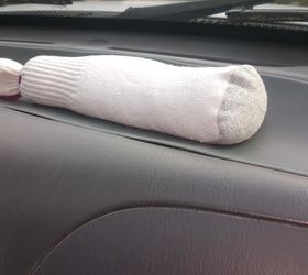 Moisture and Odor Absorbing Cat Litter Socks for the Car