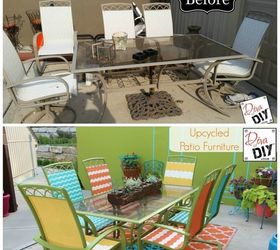 12 inspiring diy patio furniture ideas to save for next spring, Outside Patio Furniture Makeover Diva of DIY Leanne