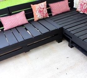 12 inspiring diy patio furniture ideas to save for next spring, Pallet Patio Furniture Angela East