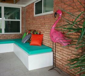 12 inspiradoras ideas de bricolaje para los muebles del patio que puedes guardar para, Sof de palets DIY Amber Oliver