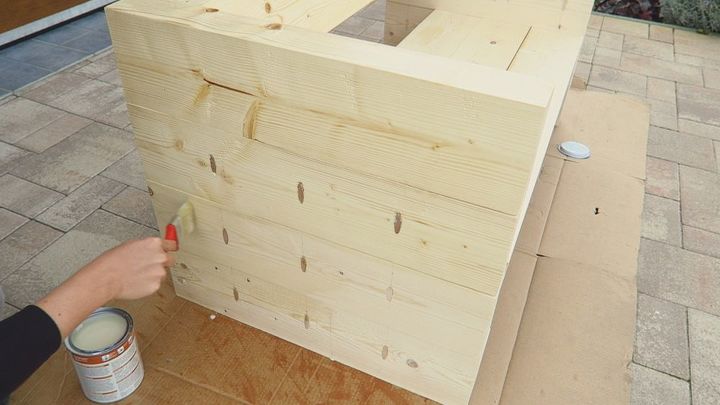 sof de madera graden vdeo