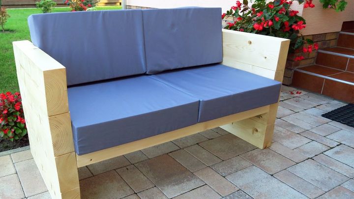 wood graden sofa video