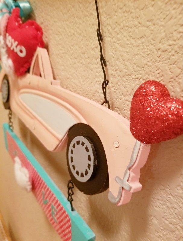 valentine sign upcycle