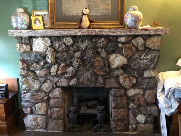 q how do i improve this fireplace