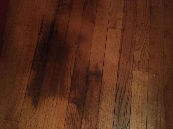 How Do I Remove Dark Pet Stains On My Finished Hardwood Floor