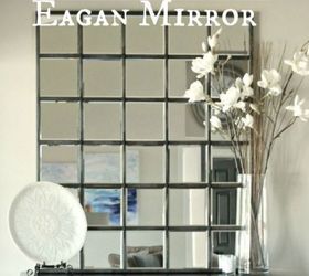 dollar store etched mirror, DIY Pottery Barn Hack