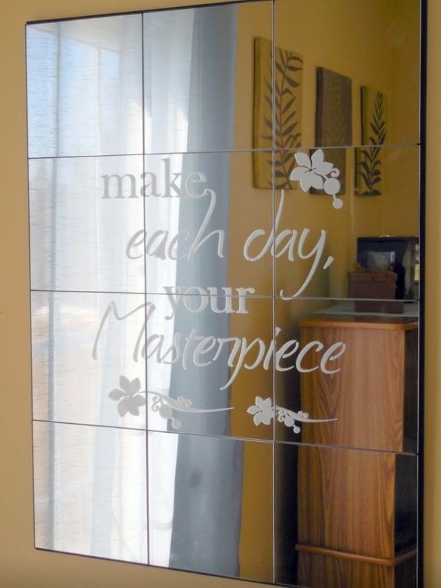 dollar store etched mirror