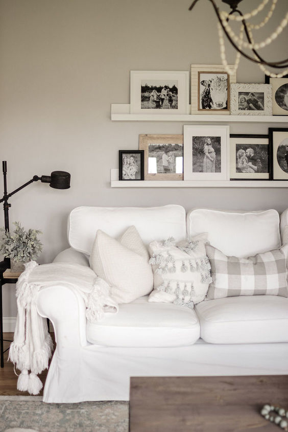 9 gorgeous updates that ll make a renter s dreams come true, 9 DIY Picture Ledge