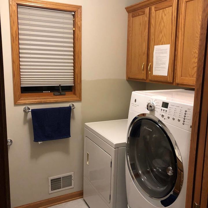 how do i maximize the space in a half bath laundry room combo