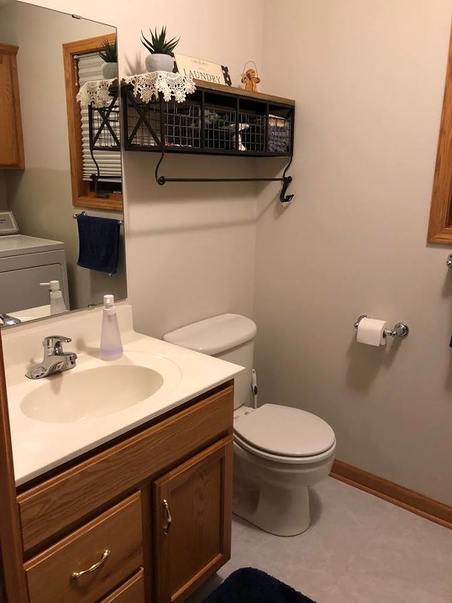 How Do I Maximize The Space In A Half Bath Laundry Room Combo