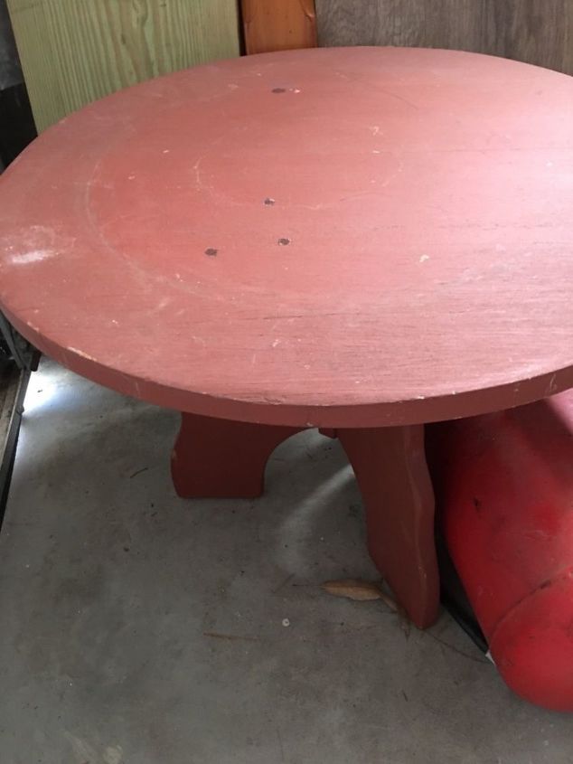 q how do i turn this small round table into a toddler eating bead wire a