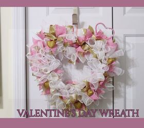 valentine s day glam deco mesh wreath