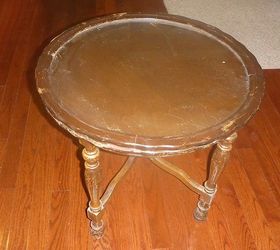 antique side table gets a 15 make over