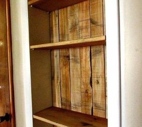 15 creative diy wood projects, DIY Pallet Bookshelf Rustic Refined