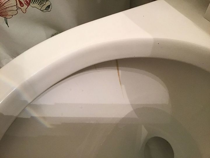 q rust water runs in toilet