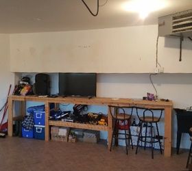 bar build garage storage part 1, Before Shot of the Space