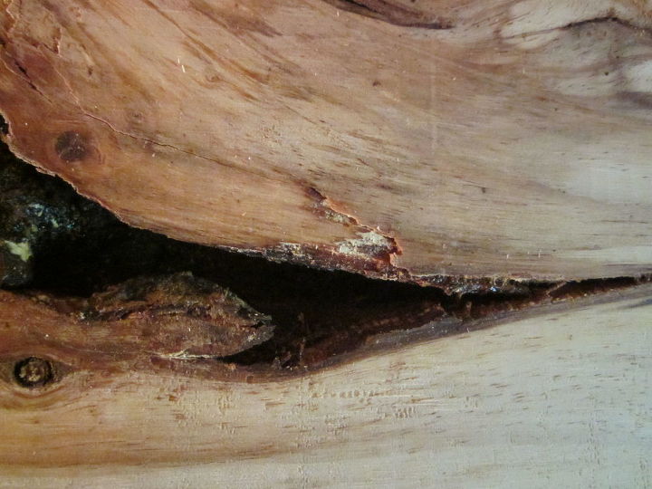 q just noticed some rotting wood in wooden planks in my basement