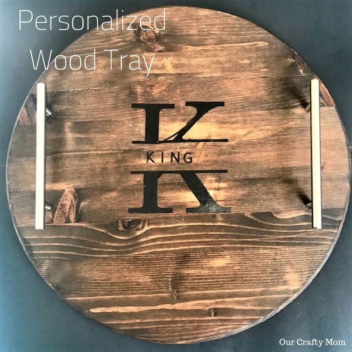 como fazer uma bandeja de madeira personalizada