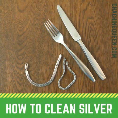 easy diy how to clean silver naturally with green ingredients