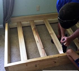 how to build box spring for bed