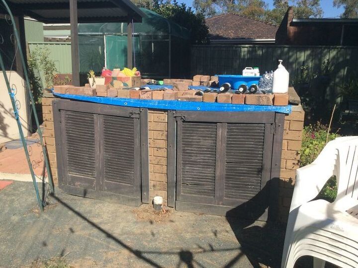 q how can i fix this it used to be a tank stand its good for storing