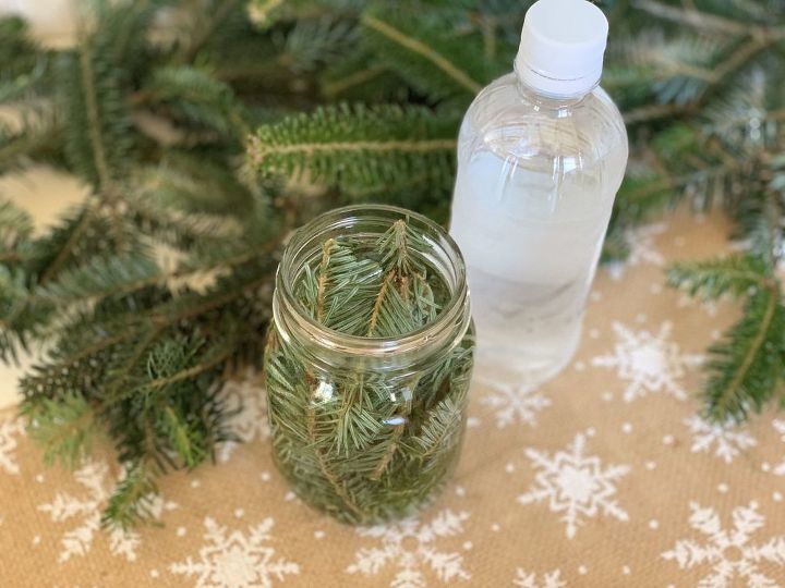 natural pine scented vinegar for cleaning