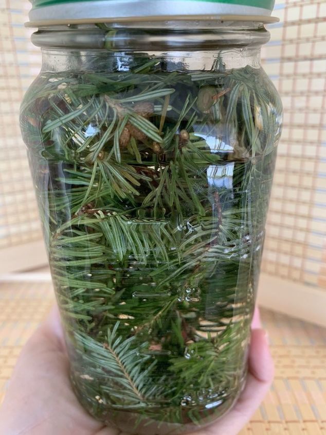 natural pine scented vinegar for cleaning