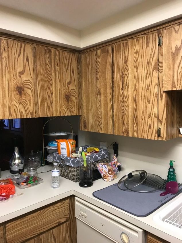 How Do I Re Laminate Ugly Kitchen Cabinets Hometalk