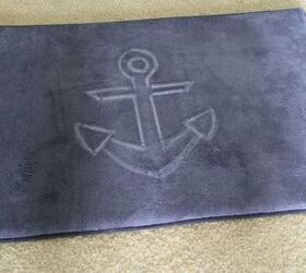 diy anchor floor mat