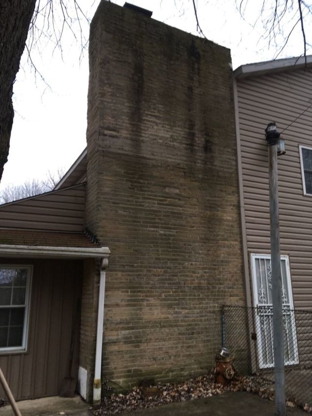 q how do we fix this ugly chimney it s been this way 27 years