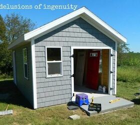 solve your storage woes by building a shed, Shed Building Plans Delusions of Ingenuity