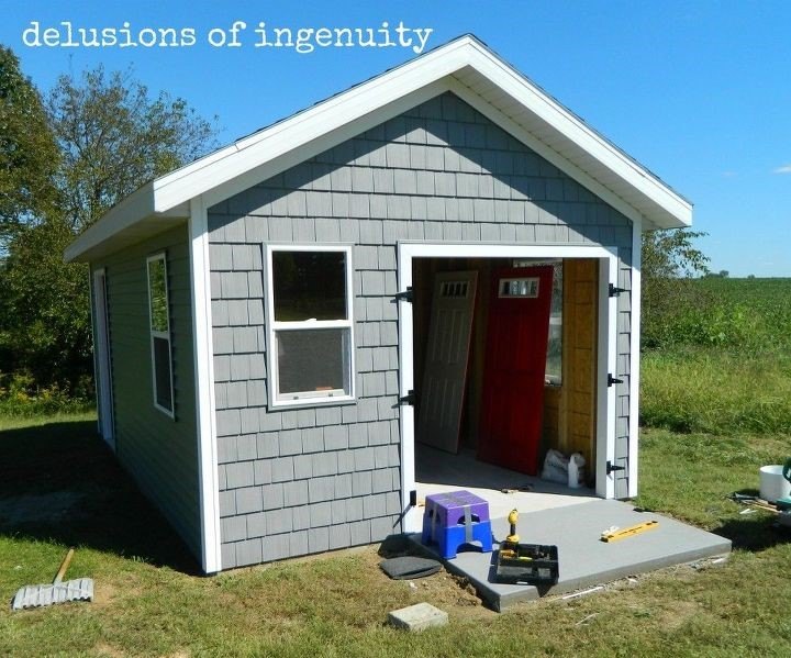 solve your storage woes by building a shed, Shed Building Plans Delusions of Ingenuity