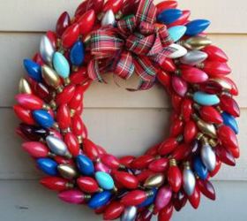 17 gorgeous diy christmas wreath ideas you ll love, Lighted Christmas Wreath Fabiola Garcia