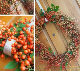 17 gorgeous diy christmas wreath ideas you ll love, A DIY Wreath From the Garden Zest It Up