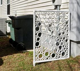 DIY PVC Pipe Privacy Screen