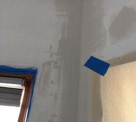 how do we disguise ugly drywall seams in our 3 window kitchen bumpout