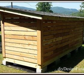 solve your storage woes by building a shed, Wood Shed DIY Design Fanatic